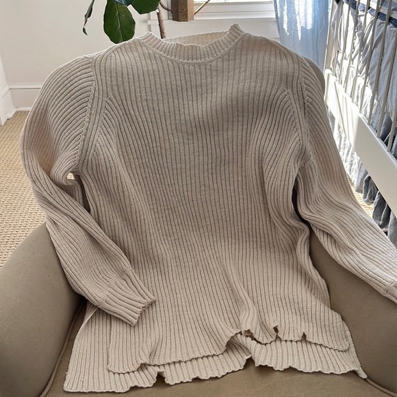 Michaela Greg cotton linen sweater - Picture 2 of 7